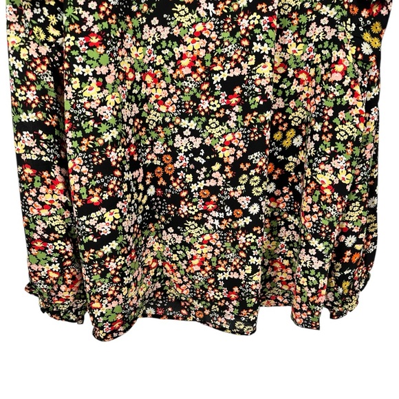 Sugarlips Malta Wildflower Naomi Smocked Yoke Blouse size 3X Long Sleeve NWT - Picture 9 of 12